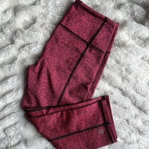 Victoria's Secret Heathered Red Leggings